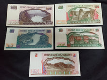 Charger l&#39;image dans la galerie, Zimbabwe : Série 5 à 100 Dollars 1995 / 1997 pNEUF (Ref 1234)
