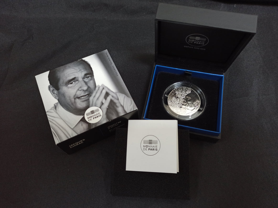 France : 20 Euro Argent Chirac 2020 BE