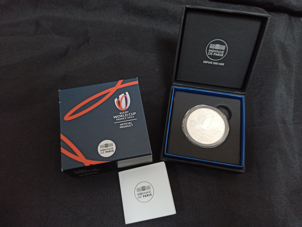 France : 10 Euro Argent Rugby World Cup 2022 BE