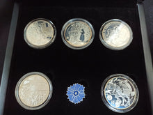 Charger l'image dans la galerie, France : Unique ! Coffret 5 X 10 Euro Argent 2014 - 2018 Grande Guerre BE
