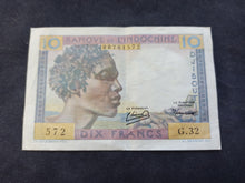 Charger l&#39;image dans la galerie, Djibouti : 10 Francs 1946 Indochine (Ref 1310)
