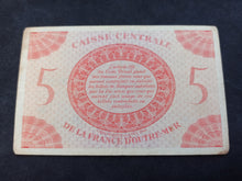 Charger l&#39;image dans la galerie, Outre Mer : 5 Francs 1944 (Ref 1312)
