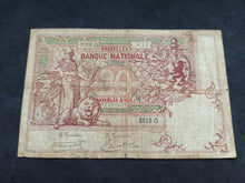 Charger l&#39;image dans la galerie, Belgique : 20 Francs 1919 (Ref 1365)
