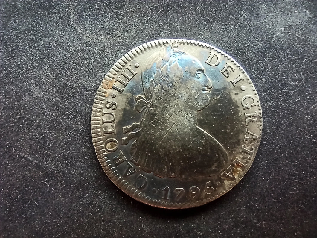 Mexique : 8 Reales Argent 1795 (Ref 1397)