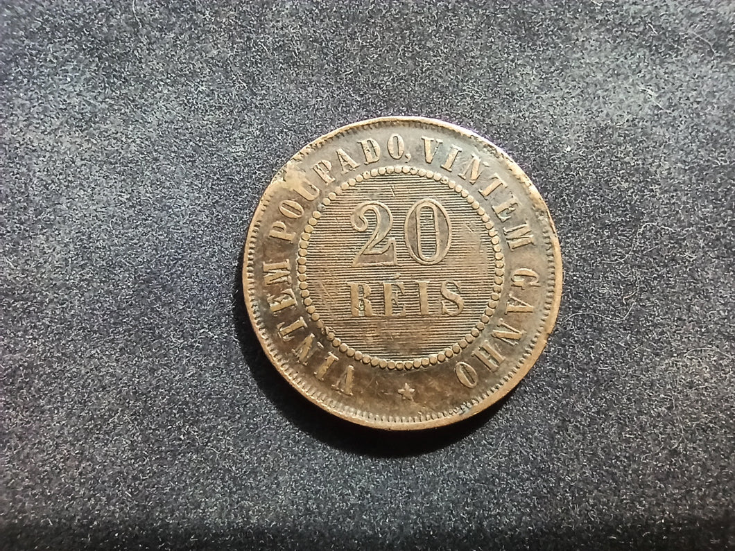 Brésil : 20 Reis 1908 (Ref 1411)
