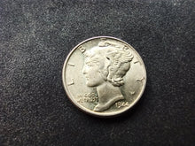 Charger l&#39;image dans la galerie, USA / Etats-Unis : One Dime Argent 1944 (Ref 1549)
