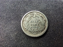 Charger l&#39;image dans la galerie, USA / Etats-Unis : Half Dime Argent 1861 (Ref 1555)
