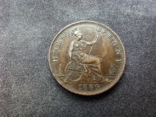 Charger l&#39;image dans la galerie, Royaume-Uni : Half Penny 1889 (Ref 1518)
