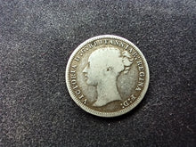 Charger l&#39;image dans la galerie, Royaume-Uni : 3 Pence Argent 1875 (Ref 1526)
