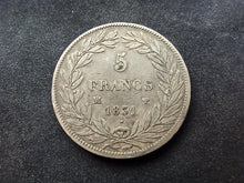 Charger l&#39;image dans la galerie, 5 Francs Argent Louis Philippe Tête Nue 1831 MA ; Tr Creux (Ref 1573)
