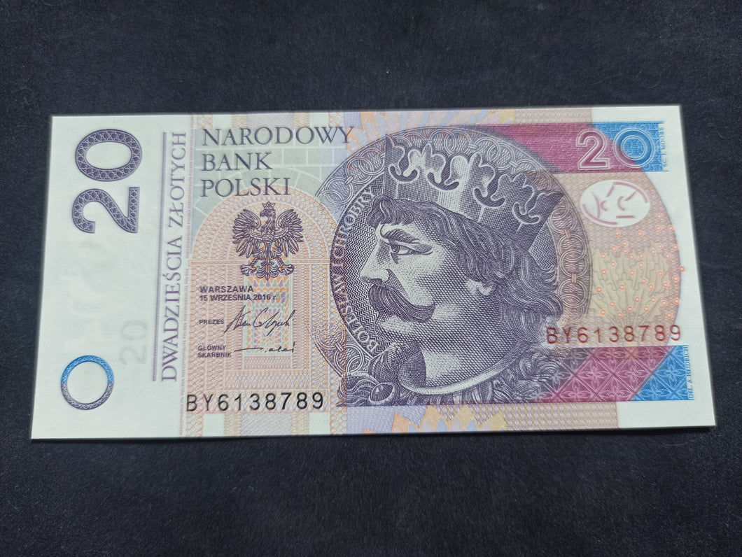 Pologne : 20 Zlotych 2016 NEUF (Ref 1576)