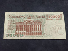 Charger l&#39;image dans la galerie, Pologne : 50000 Zlotych 1989 (Ref 1577)
