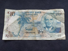 Charger l&#39;image dans la galerie, Malawi : 10 Kwacha 1992 (Ref 1642)
