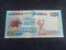 Charger l&#39;image dans la galerie, Zambie : 10000 Kwacha 2001 (Ref 1671)
