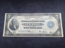 Charger l&#39;image dans la galerie, Etats Unis / USA : 2 Dollars 1918 New York (Ref 1692)
