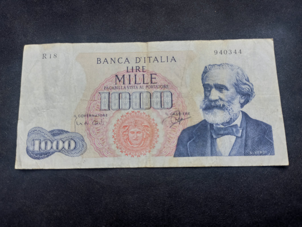Italie : 1000 Lire 1963 (Ref 1709)