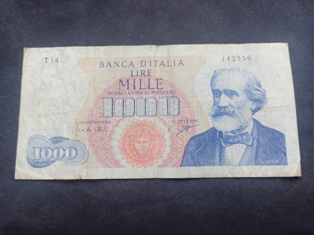 Italie : 1000 Lire 1963 (Ref 1710)