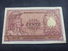 Charger l&#39;image dans la galerie, Italie : 100 lire 1951 (Ref 1715)
