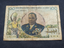 Charger l&#39;image dans la galerie, Cameroun : 100 Francs 1957 (Ref 1782)
