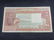 Charger l&#39;image dans la galerie, Côte d&#39;Ivoire 10000 Francs 1977-92 A Sign 14 (Ref 1787)
