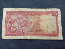 Charger l&#39;image dans la galerie, Congo belge : 50 Francs 1957 (Ref 1839)
