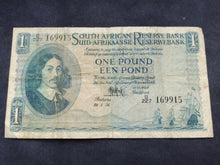 Charger l&#39;image dans la galerie, Afrique du Sud : One Pound 1956 (Ref 1849)
