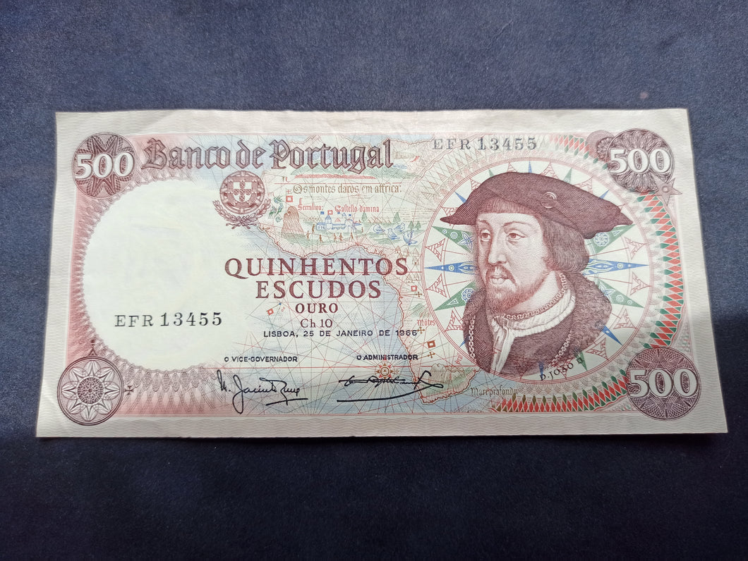 Portugal : 500 Escudos 1966 (Ref 1858)