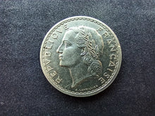 Charger l&#39;image dans la galerie, 5 Francs Lavrillier Nickel 1938 (Ref 2000)
