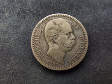 Charger l&#39;image dans la galerie, Italie : 2 Lire Argent 1881 (Ref 2088)
