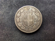 Charger l&#39;image dans la galerie, Italie : 2 Lire Argent 1881 (Ref 2088)
