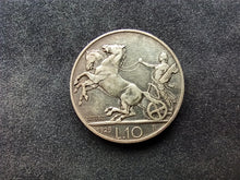 Charger l&#39;image dans la galerie, Italie : 10 Lire Argent 1929 R (Ref 2097)
