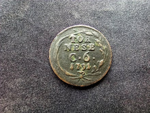 Charger l&#39;image dans la galerie, Italie : 6 Tornesi 1691 Naples (Ref 2108)

