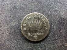 Charger l&#39;image dans la galerie, Italie : 5 Soldi 1810 M Napoléon Argent (Ref 2166)
