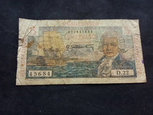 Charger l&#39;image dans la galerie, Guadeloupe : 5 Francs Bougainville 1947 (Ref 2249)
