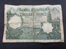 Charger l&#39;image dans la galerie, Algérie : 50 Francs 1929 (Ref 2224)
