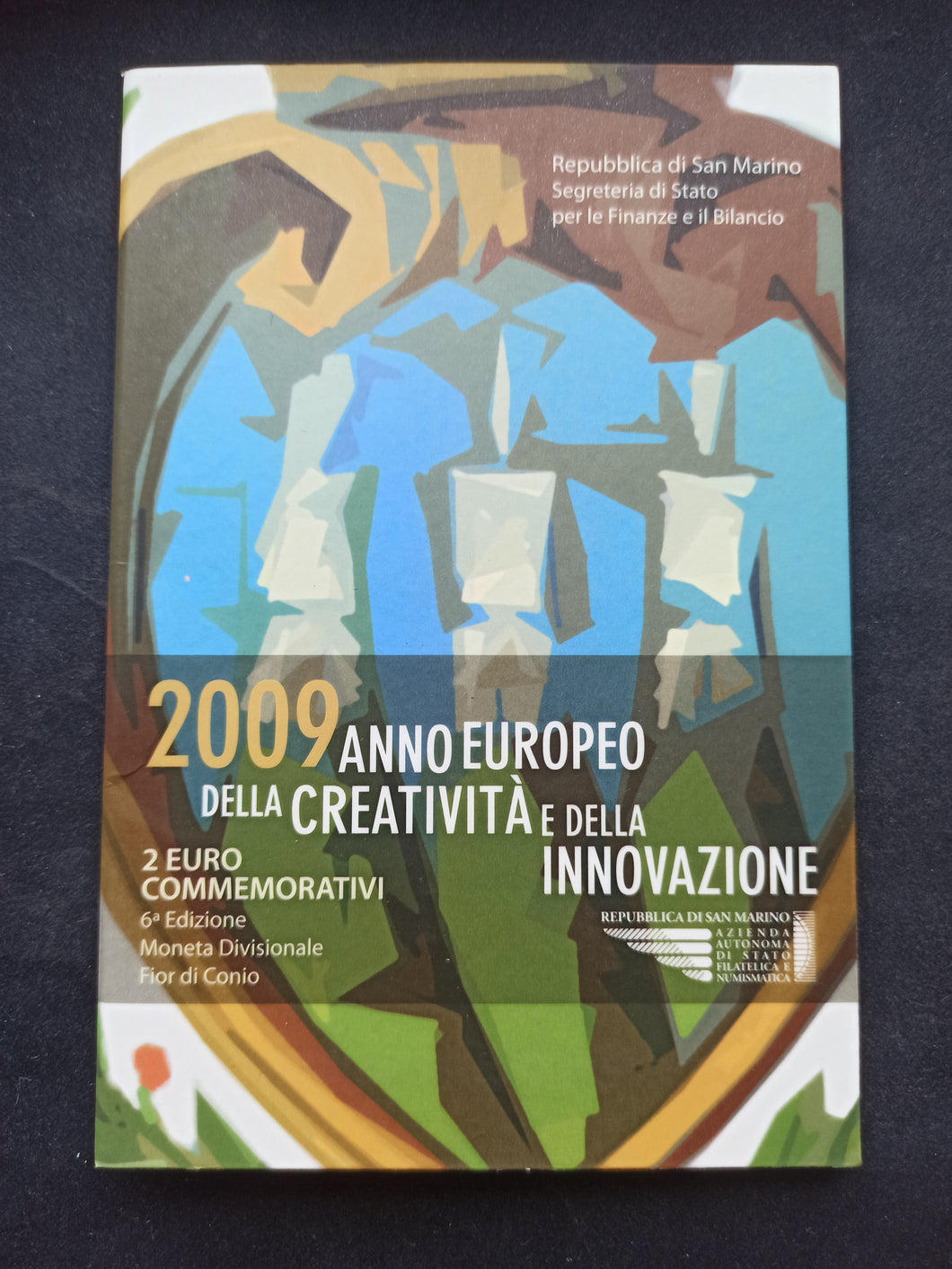 2 Euro Commémorative St Marin 2009 : Année de la Créativité