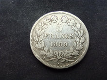 Charger l&#39;image dans la galerie, 5 Francs Argent Louis Philippe 1839 D (Ref 2272)
