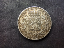 Charger l&#39;image dans la galerie, Belgique : 5 Francs Argent Leopold II 1865 (Ref 2286)
