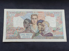 Charger l&#39;image dans la galerie, 5000 Francs Empire (28-3-1946) (Ref 2307)
