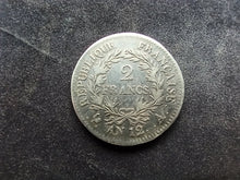 Charger l&#39;image dans la galerie, 2 Francs Argent Napoléon Premier Premier Consul (Ref 2296)
