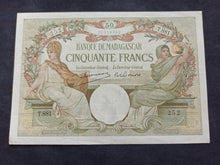 Charger l&#39;image dans la galerie, Madagascar : 50 Francs 1937-47 (Ref 2381)
