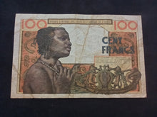 Charger l&#39;image dans la galerie, Afrique de l&#39;Ouest : 100 Francs 1965 B (Ref 2388)
