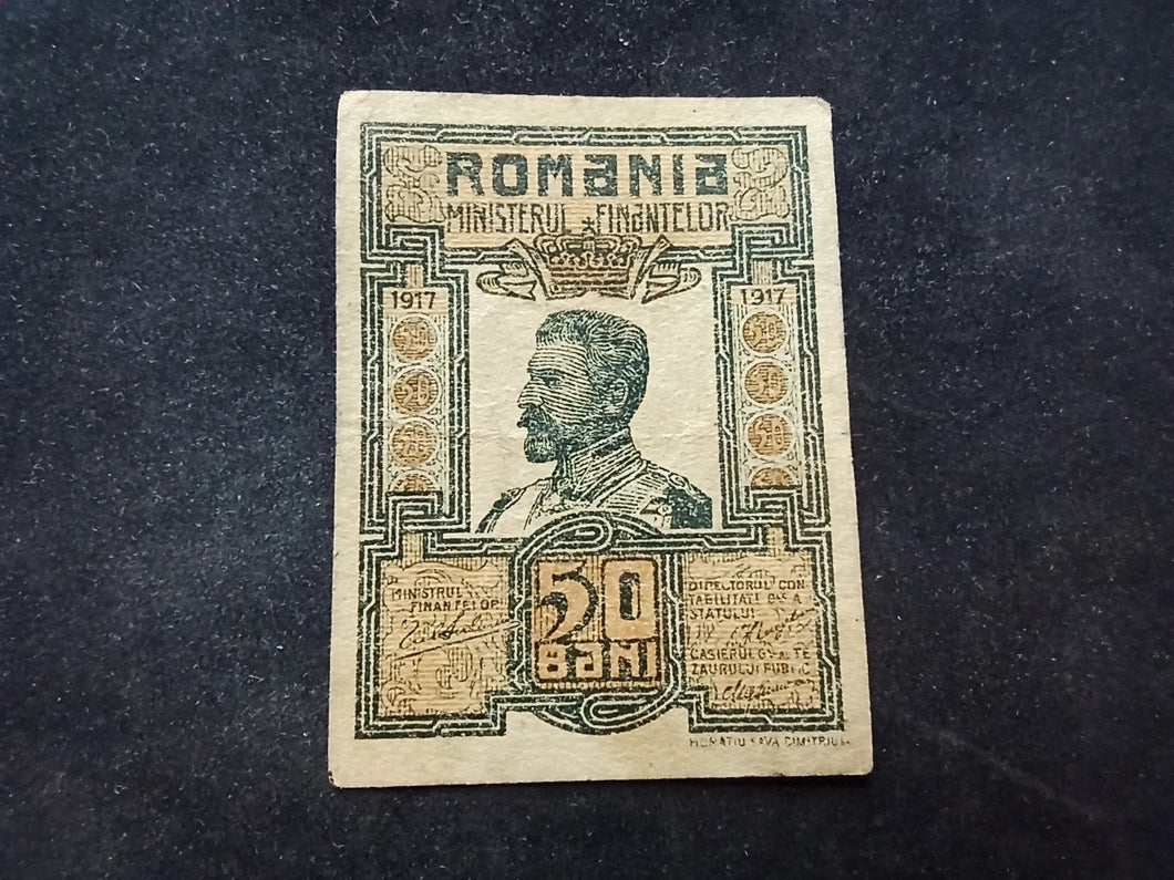 Roumanie : 50 Bani 1917 (Ref 2407)