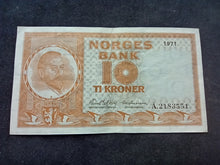 Charger l&#39;image dans la galerie, Norvège : 10 Kroner 1971  (Ref 2447)
