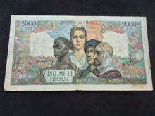 Charger l&#39;image dans la galerie, 5000 Francs Empire (9-7-1942) (Ref 2473)
