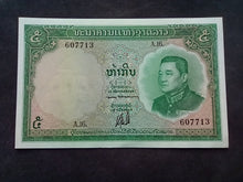 Charger l&#39;image dans la galerie, Laos : 5 Kip 1962 NEUF (Ref 2496)
