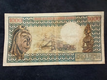Charger l&#39;image dans la galerie, Centrafrique : 1000 Francs 1974 Centrafricaine (Ref 2519)
