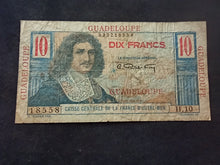 Charger l&#39;image dans la galerie, Guadeloupe : 10 Francs Colbert 1947 (Ref 2514)
