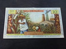 Charger l&#39;image dans la galerie, Antilles : 10 Francs 1964 Guyane, Martinique (Ref 2508)
