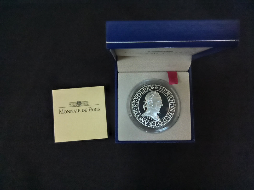 Coffret 10 Francs Henri III 2000 Argent BE